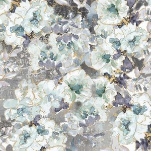 Winter Floral Fabric Pattern