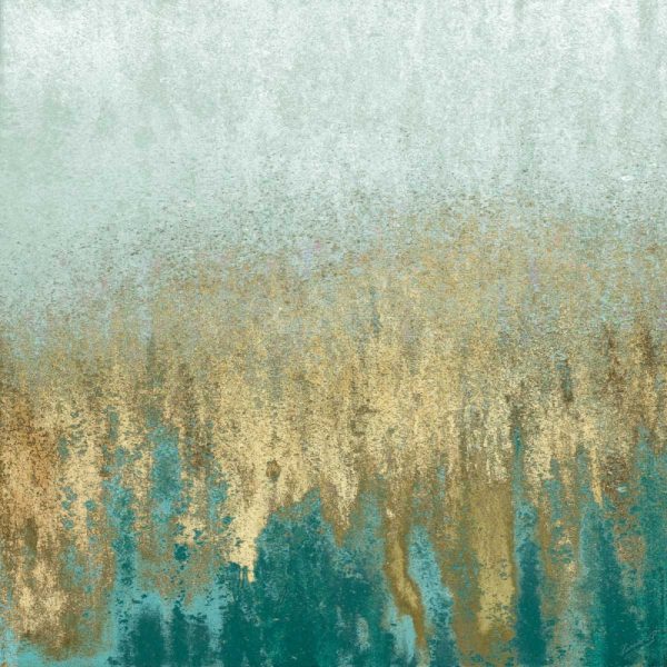 Teal Woods In Gold II