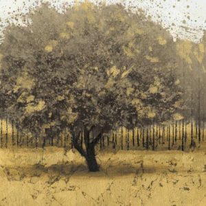 Golden Trees I Taupe