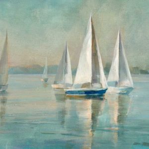 Sailboats at Sunrise