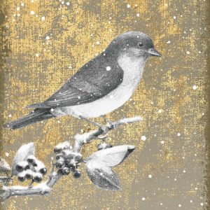 Winter Birds Bluebird Neutral