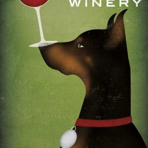 Single Doberman Winery