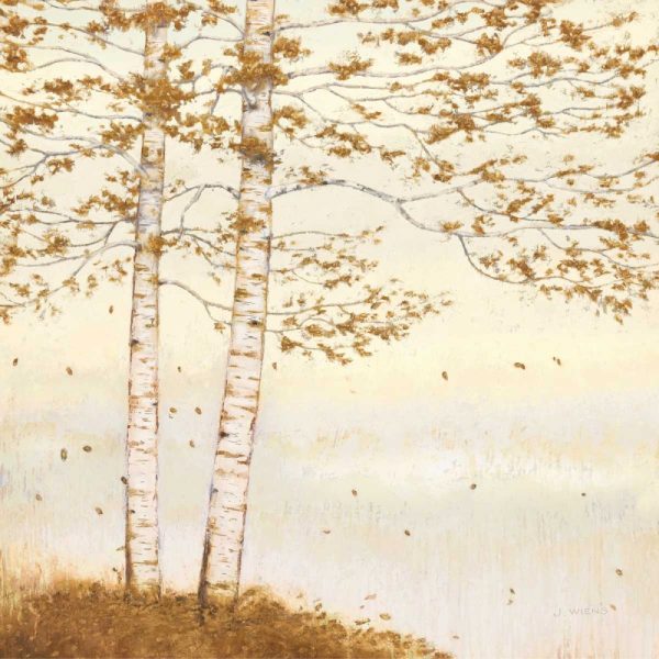 Golden Birch I Off White