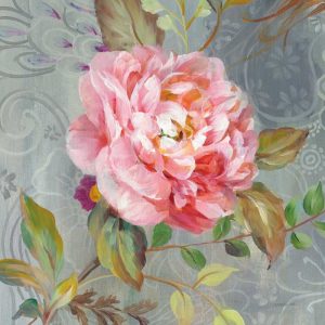 Peonies and Paisley II