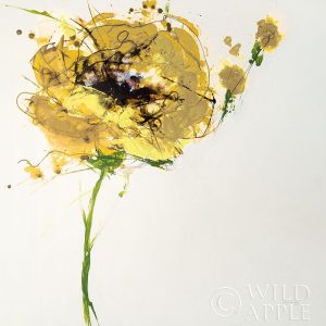 Yellow Poppy Master on White