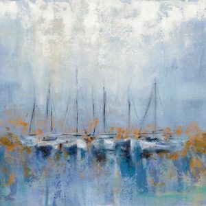 Boats in the Harbor I