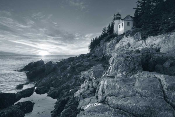 Bass Harbor Head Sunset no Border