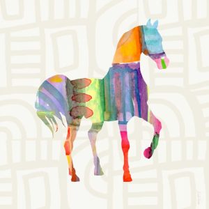 Colorful Horse III