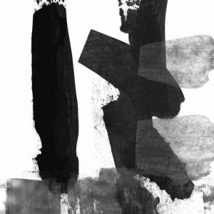 BW Brush Stroke VII