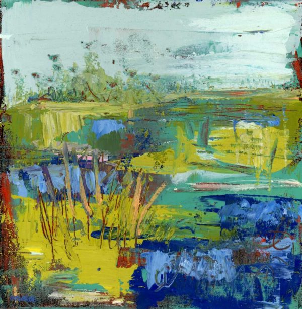 Abstract Summer Marsh II