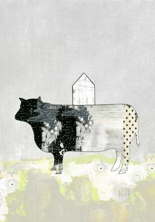 Cow and Barn