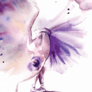 Purple Ballerina II