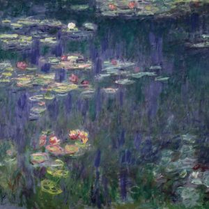 Waterlilies: Green Reflections (detail)