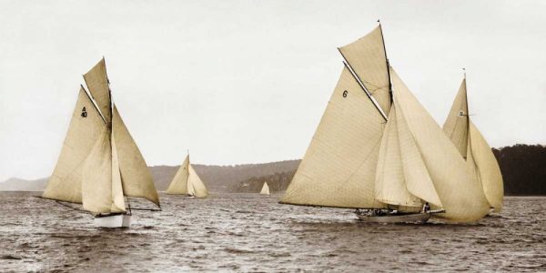 Sloops racing, 1926