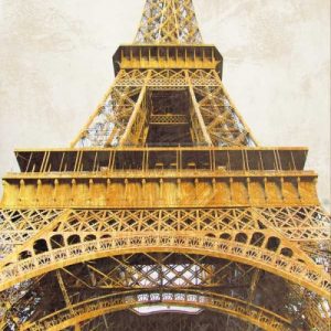 Gilded Eiffel Tower