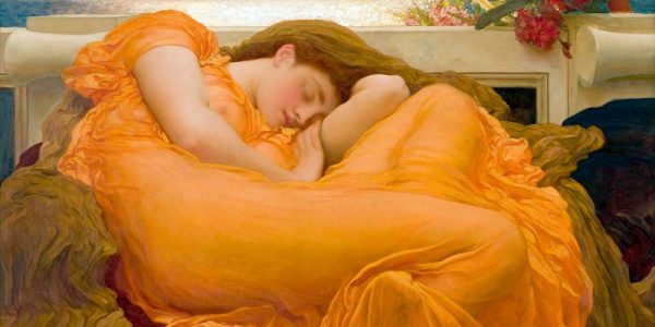 Flaming June (detail)