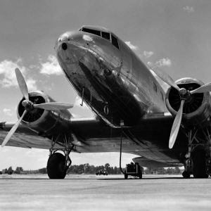 1940s Passenger Airplane