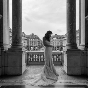 Balcony on a boulevard, Paris