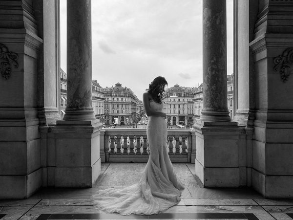 Balcony on a boulevard, Paris