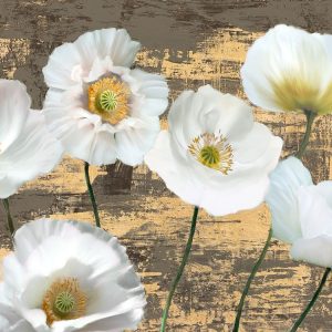 Washed Poppies (Ash and Gold)