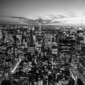 Manhattan Skyline with the Empire State Building, NYC