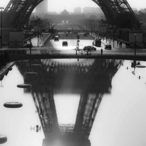 The Eiffel tower reflected, Paris