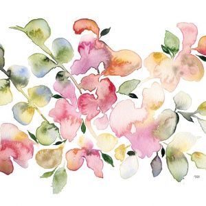 Shades of Pink Watercolor Floral