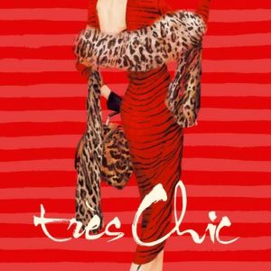 Tres Chic Fashion Illustration In Red