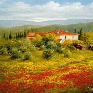 Landscape With Poppies II