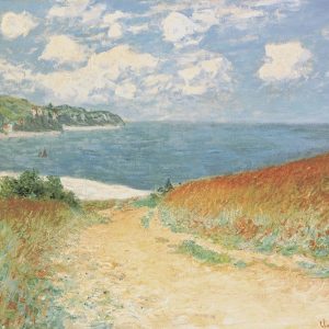 Chemin dans les Pourville, 1882