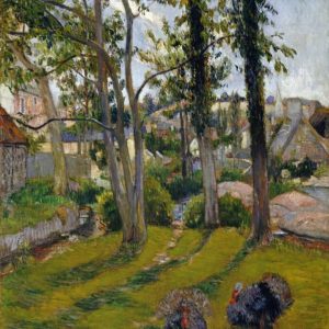 Les Dindons - Pont Aven Landscape, 1888