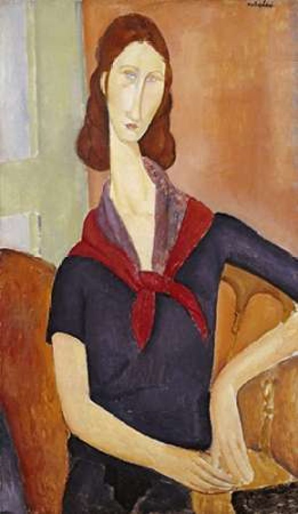 Jeanne Hebuterne (with a Scarf)