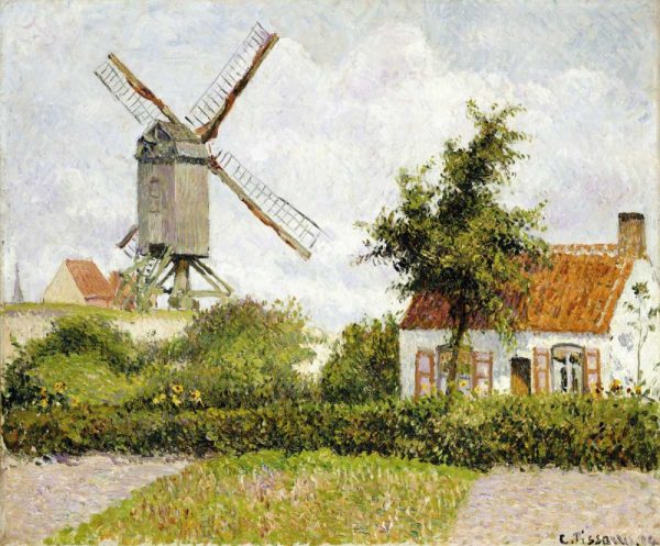 Windmill at Knock, Belgium