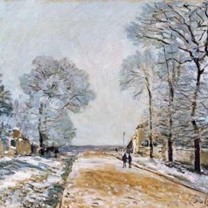 La Route, Effet De Neige (Marly-Le-Roi)