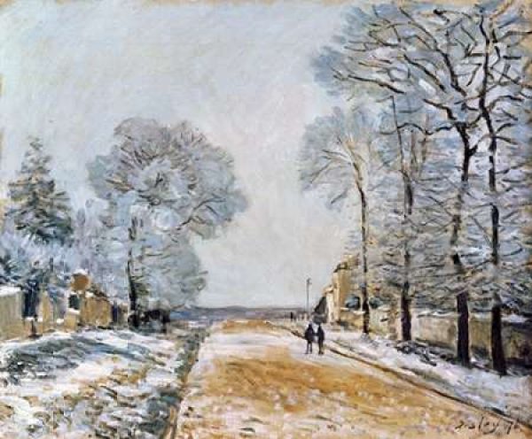 La Route, Effet De Neige (Marly-Le-Roi)