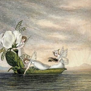 Fairies Floating Downstream In a Peapod