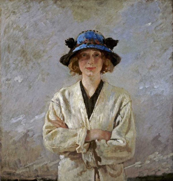 Girl In a Blue Hat