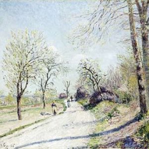 The Road from Veneux to Moret