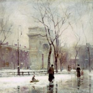 Winter In Washington Square