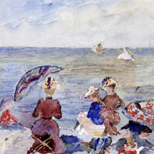 Figures on The Beach