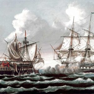 U.S.S. Constitution Defeating The British Ship,Guerriere - War of 1812