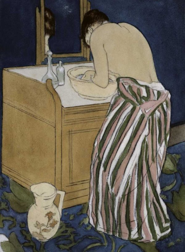 Woman Bathing