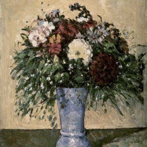 Bouquet In a Blue Vase