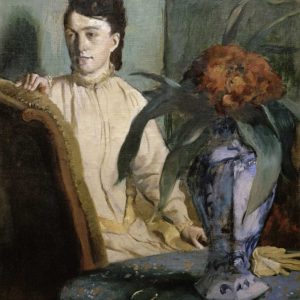 Woman with Porcelain Vase