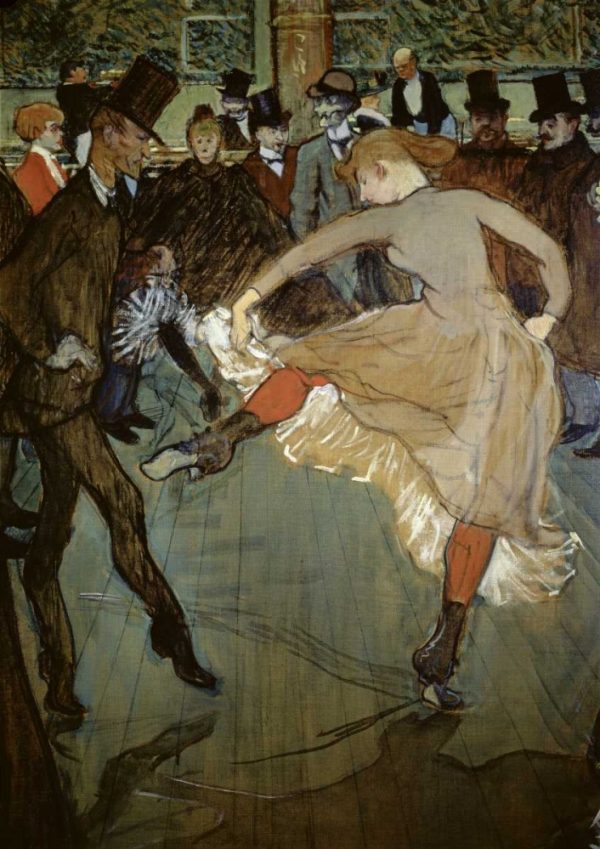 Dance at the Moulin Rouge - Detail