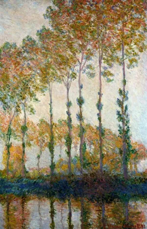 Poplars on the River Epte in Autumn, 1891