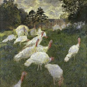 The Turkeys at the Chateau de Rottembourg, Montgeron