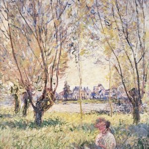 Woman Seated under the Willows