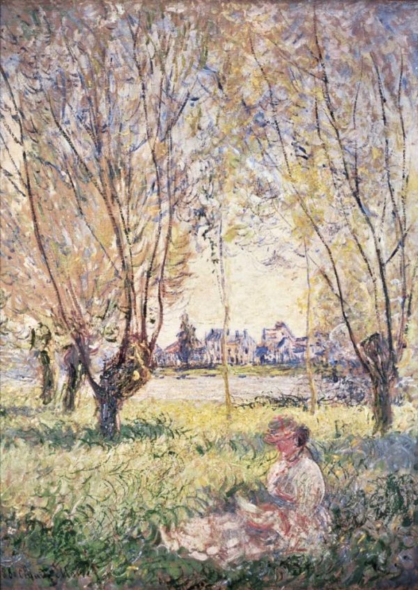 Woman Seated under the Willows