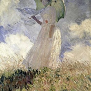 Woman with a Parasol Turned to the Left, 1886